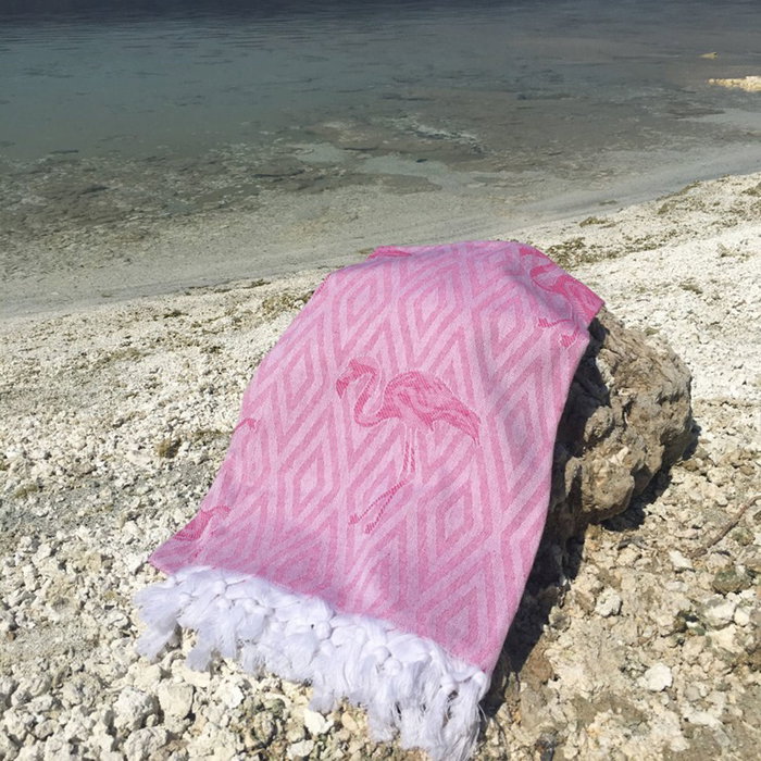 Mijölnir Toalla de Playa Fouta Flamingo - Fucsia Mijölnir Toalla de Playa Fouta Flamingo - Fucsia